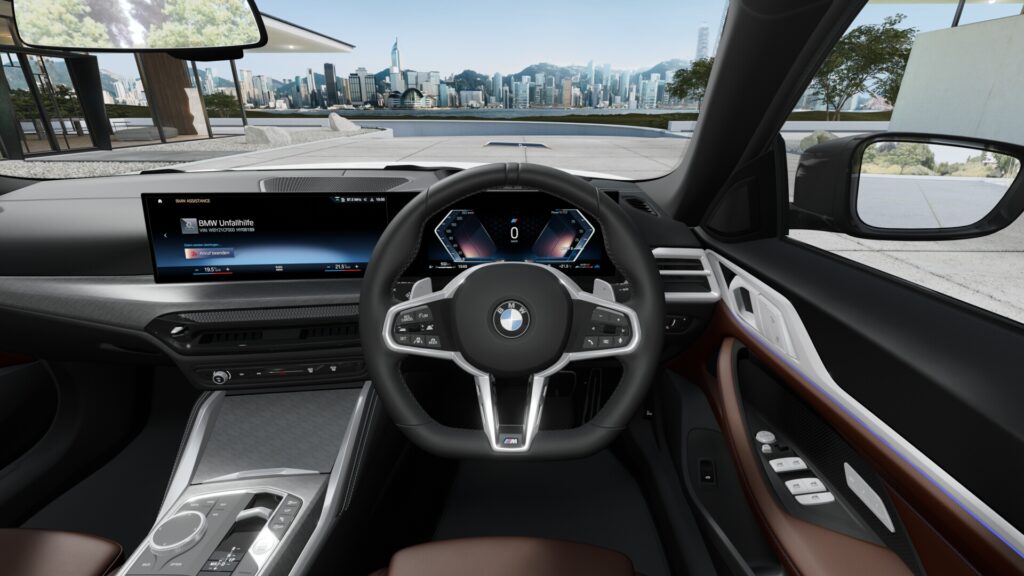 420d xDrive グラン クーペ M Sport アルピン・ホワイト 19インチ モカの画像3