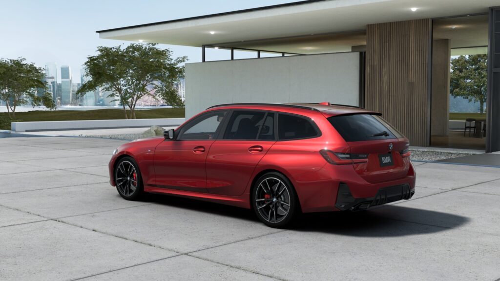M340i xDrive ツーリング ファイヤー・レッドの画像1
