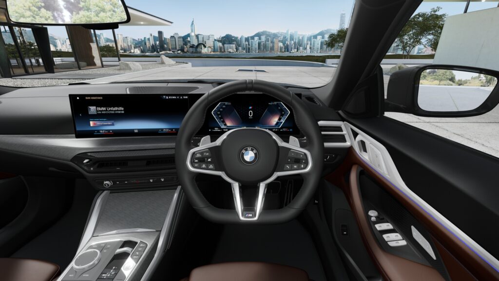 420d xDrive グラン クーペ M Sport BMW Individual ドラバイト・グレー 19インチ モカの画像3