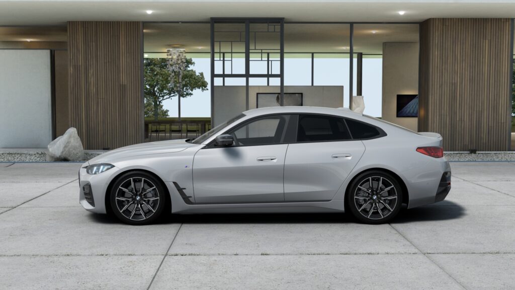 420d xDrive グラン クーペ M Sport M ブルックリン・グレー 19インチ ブラック スタイリング859M ヴァーネスカ・レザー ブラック(レッド・ハイライト付)の画像2