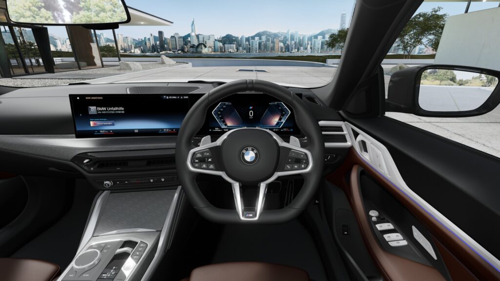420d xDrive グラン クーペ M Sport ミネラル・ホワイト 19インチ モカの画像3