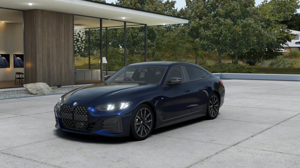 420d xDrive グラン クーペ M Sport BMW Individual タンザナイト・ブルー 19インチ モカ