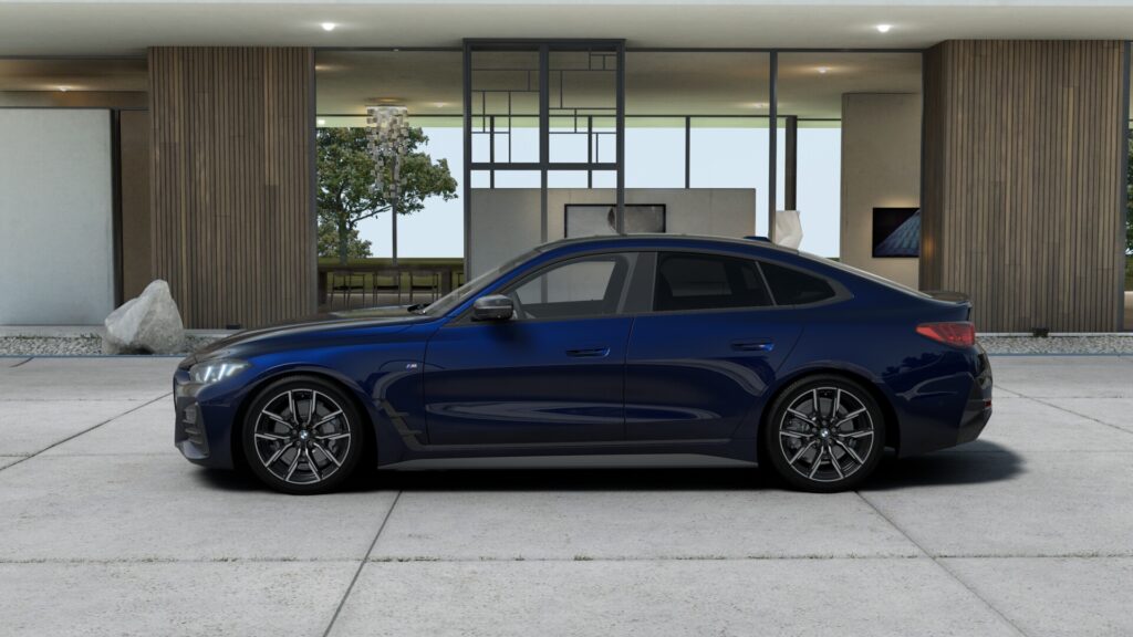 420d xDrive グラン クーペ M Sport BMW Individual タンザナイト・ブルー 19インチ モカの画像2