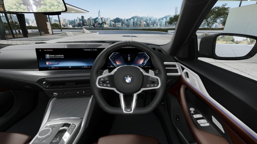 420d xDrive グラン クーペ M Sport BMW Individual タンザナイト・ブルー 19インチ モカの画像3