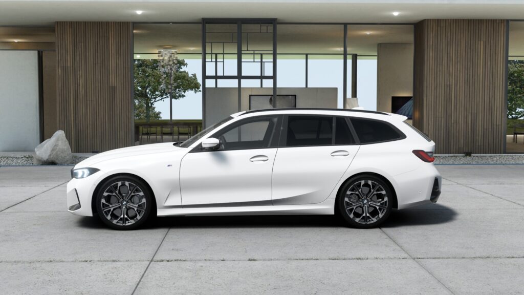 320d xDrive ツーリング M Sport ミネラル・ホワイト 19インチの画像2